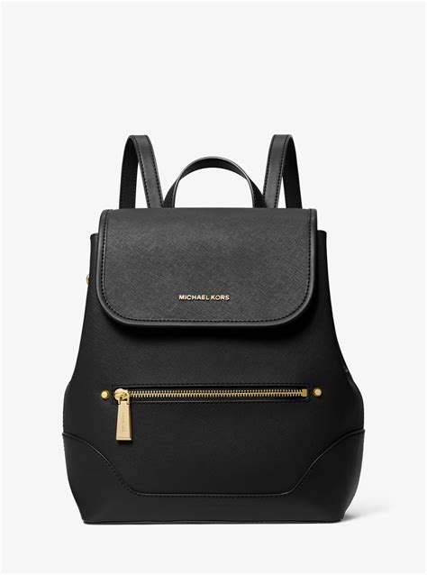 michael michael kors harrison medium saffiano leather backpack|Harrison Medium Saffiano Leather Backpack .